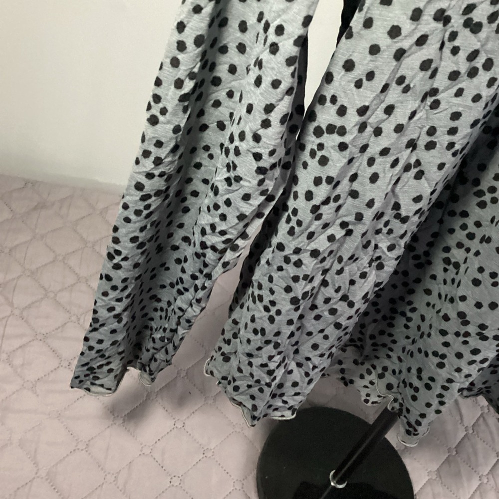 Chalet et Cici Top Med Dalmation Print Grey And Black - Picture 6 of 11